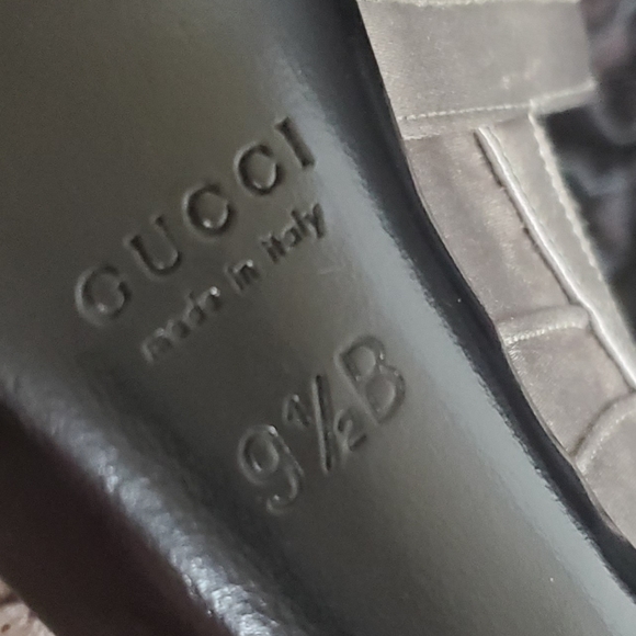 New Tom Ford for Gucci Satin Runway Sarah Jessica Parker Heels Pumps Sz 9.5 - Picture 4 of 9